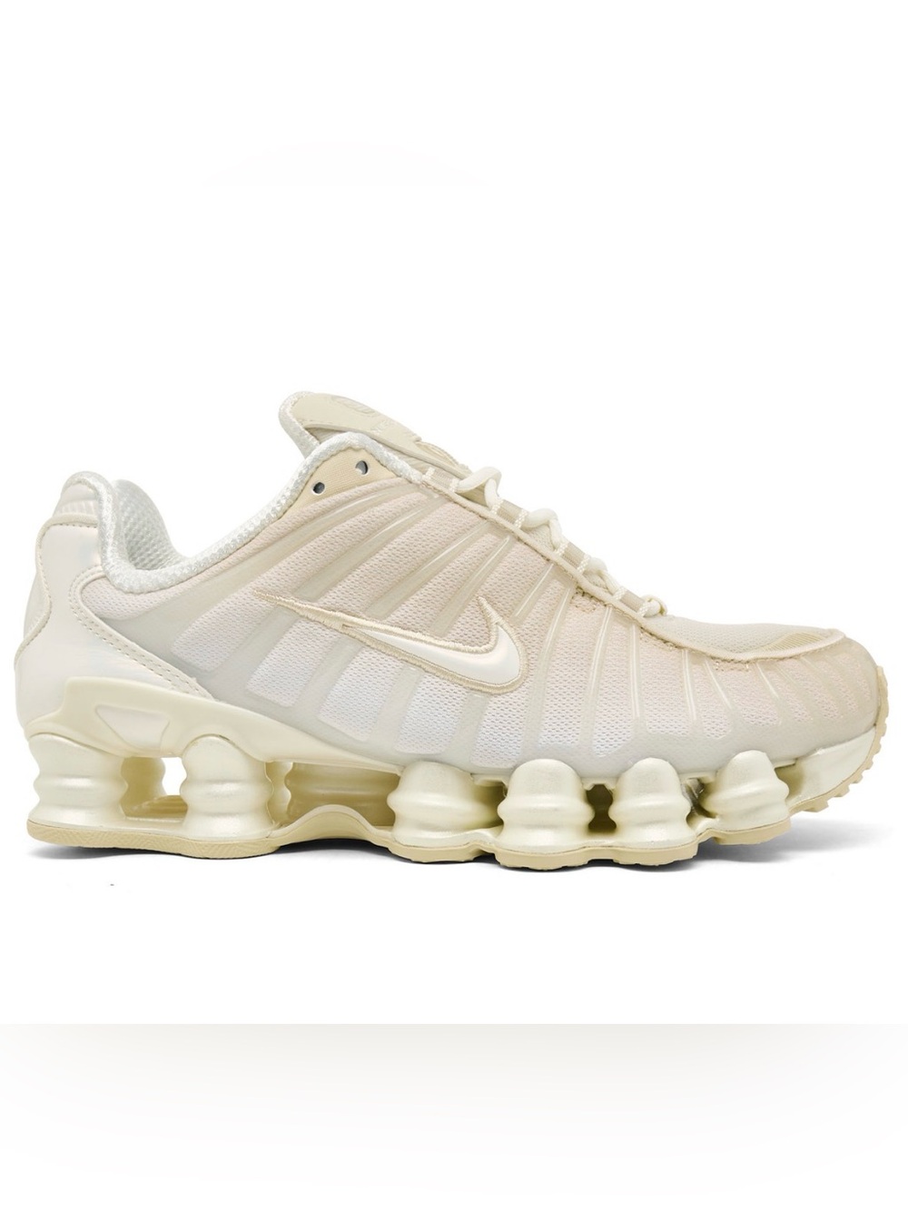 Nike Women’s Shox TL Sneakers in Cream/Off-White